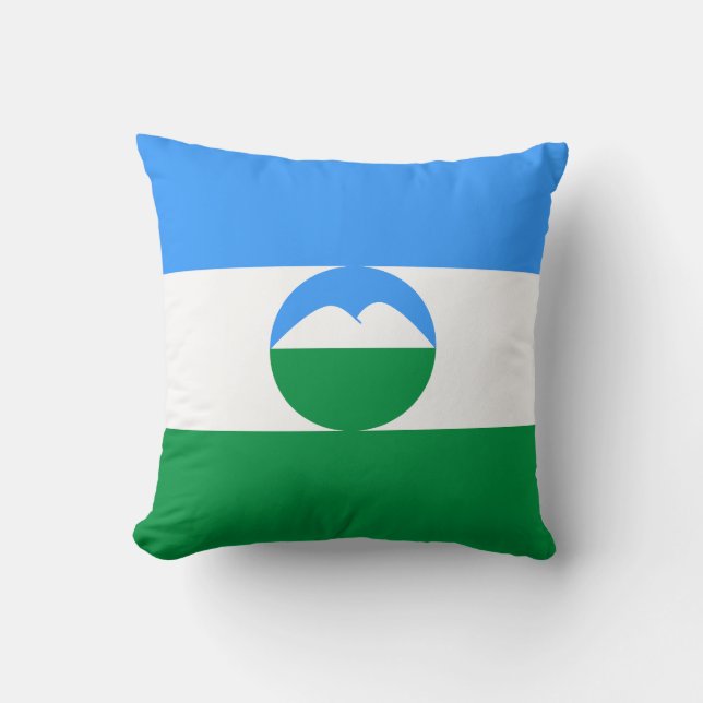 Kabardino Balkaria Flag Cushion (Front)