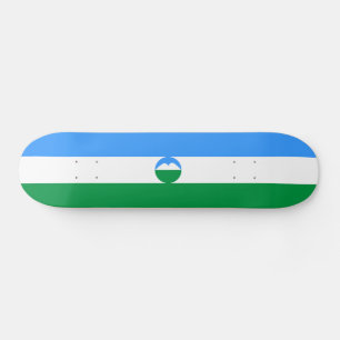 Kabardino Balkaria Flag Skateboard