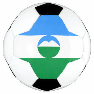 Kabardino Balkaria Flag Soccer Ball