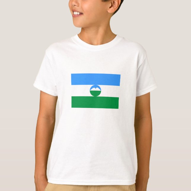 Kabardino Balkaria Flag T-Shirt (Front)