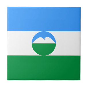 Kabardino Balkaria Flag Tile