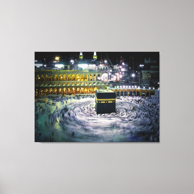 Kabbah at night canvas print (Front)