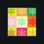 Kabbalah Pop Art Canvas Print<br><div class="desc">Kabbalah Pop Art</div>