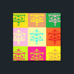 Kabbalah Pop Art Canvas Print<br><div class="desc">Kabbalah Pop Art</div>