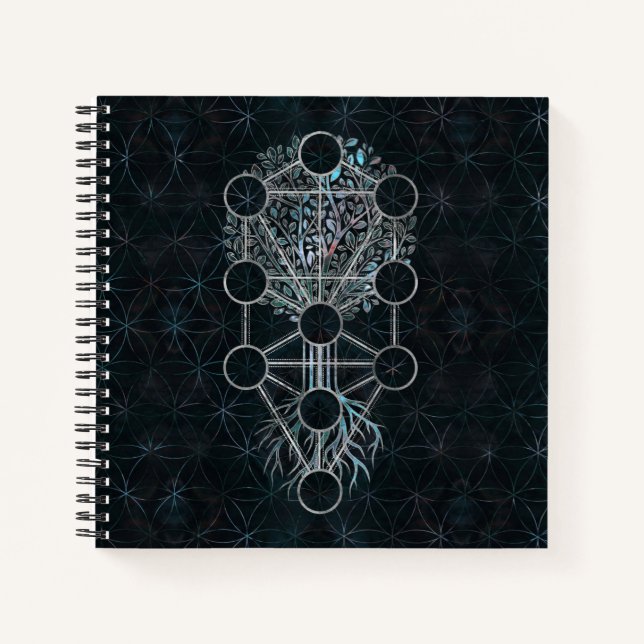 Kabbalah The Tree of Life - Etz Hayim Notebook (Front)