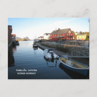 Kabelvåg, Lofoten Postkort Postcard