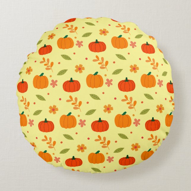 Kabocha Round Cushion (Front)