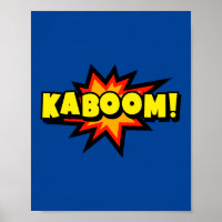 Kaboom! Bold Pop Art Comic Explosion