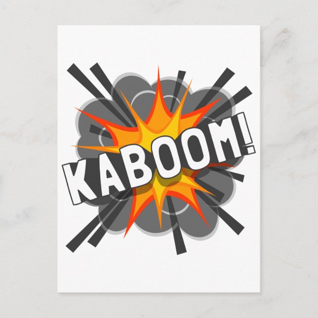 KABOOM! POSTCARD (Front)