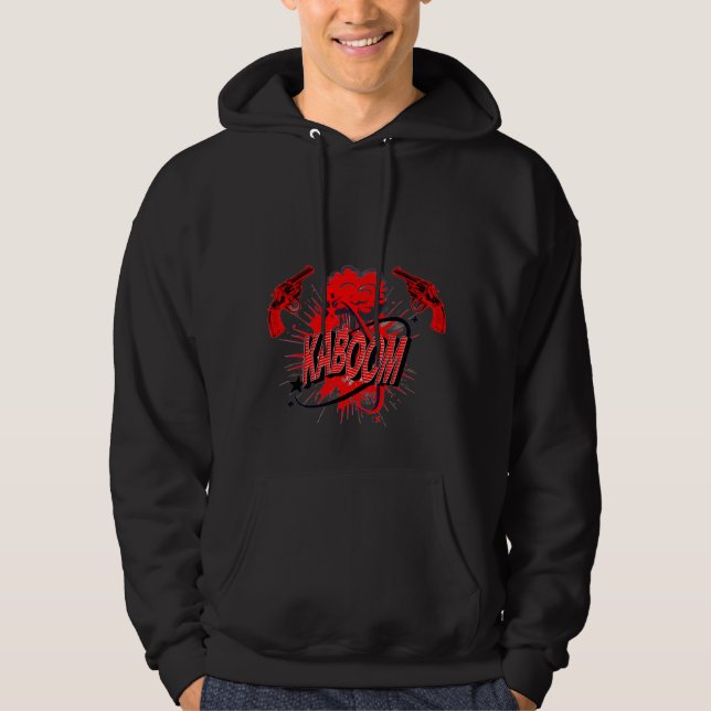 KABOOM T-Shirt Hoodie (Front)