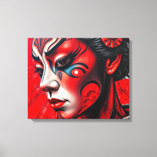 Kabuki 10 canvas print