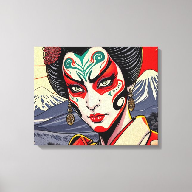 Kabuki 6 canvas print (Front)