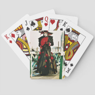 Kabuki Geisha Design Playing Cards
