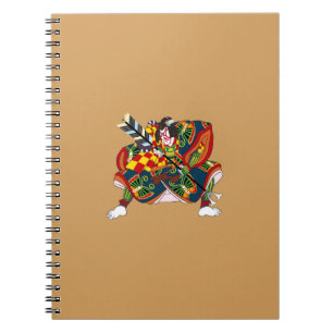 kabuki spiral notebook