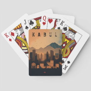 Kabul City Playing Card