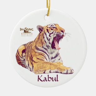 Kabul Vector Graphic Ceramic Tree Decoration