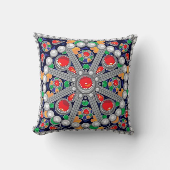Kabyle jewelry cushion (Front)