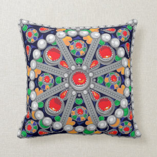 Kabyle jewelry cushion