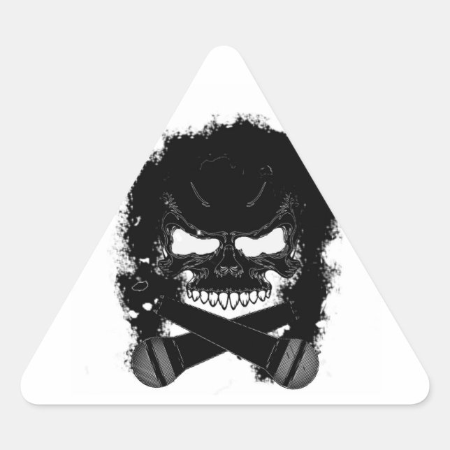 KaC Skull Triangle Sticker (Front)