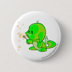 Kacheek Glowing 6 Cm Round Badge
