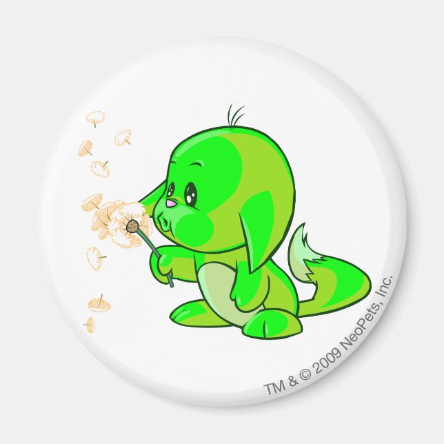 Kacheek Glowing Magnet (Front)