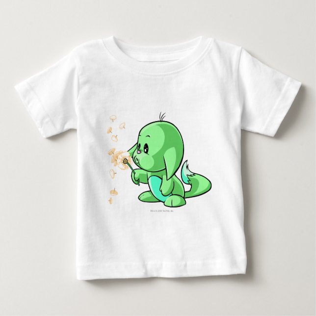 Kacheek Green Baby T-Shirt (Front)