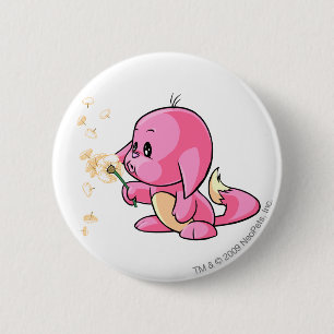 Kacheek Pink 6 Cm Round Badge