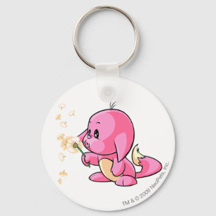 Kacheek Pink Key Ring