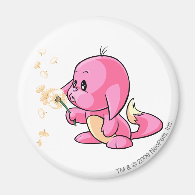 Kacheek Pink Magnet (Front)