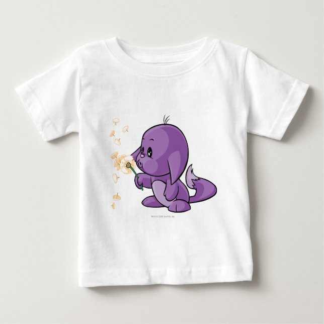Kacheek Purple Baby T-Shirt (Front)