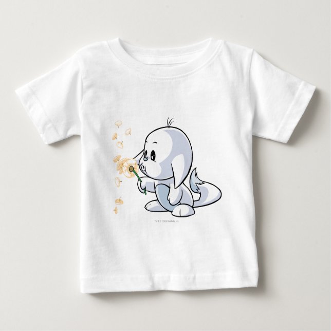Kacheek White Baby T-Shirt (Front)