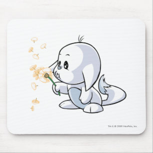 Kacheek White Mouse Pad