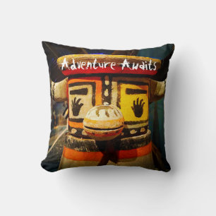 Kachina Doll Photo Adventure Awaits Bold Cute Cushion