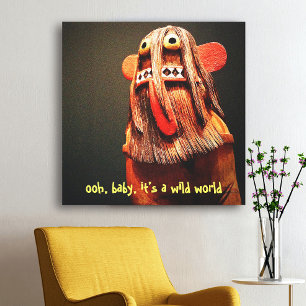Kachina Doll Photography It’s a Wild World Bold Canvas Print
