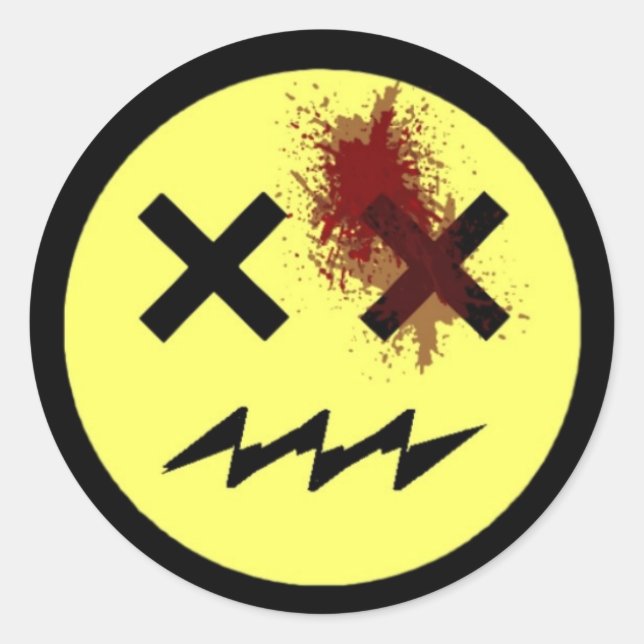 Kackman 2014 classic round sticker (Front)