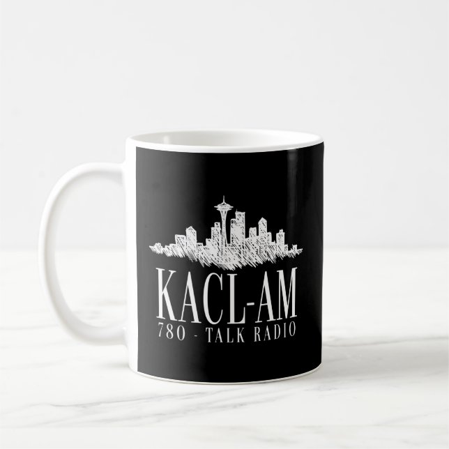 Kacl Am Talk Radio Coffee Mug (Left)