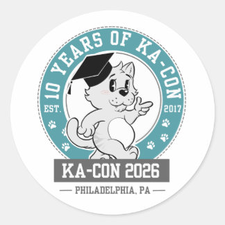 KACON 2026 Logo Stickers