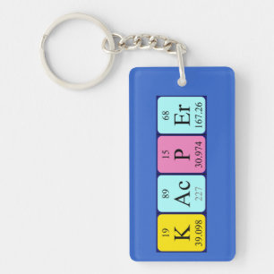 Kacper periodic table name keyring
