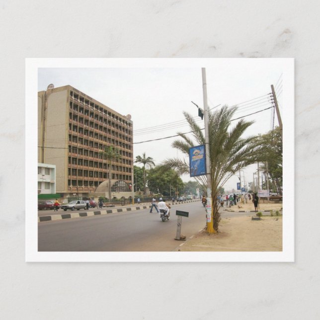 Kaduna Street, Nigeria Postcard (Front)