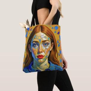 “Kaela” - Pattern of a Past Tote Bag