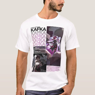 Kafka Character Info - Honkai Star Rail T-Shirt
