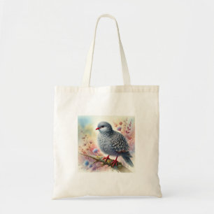 Kagu Bird 211024AREF113 - Watercolor Tote Bag