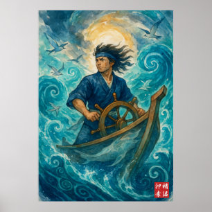 Kagu Typhoon Navigator Poster