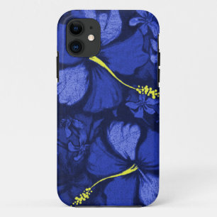 Kahala Hibiscus Hawaiian Lava Rock Illustration Case-Mate iPhone Case