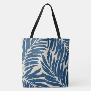 Kahanu Garden Hawaiian Palm Leaves Beach Bag