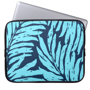 Kahanu Garden Hawaiian Palm Leaves Laptop Sleeve