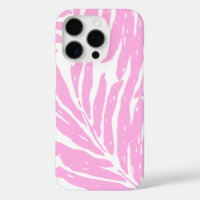 Kahanu Garden Hawaiian Palm Leaves Pink