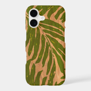 Kahanu Hawaiian Palm Faux Wood in Green