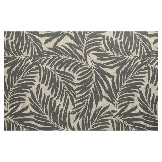 Kahanu Palms Hawaiian Linen Texture Fabric (Yard)