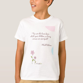 Kahlil Gibran Quote Kids Tees